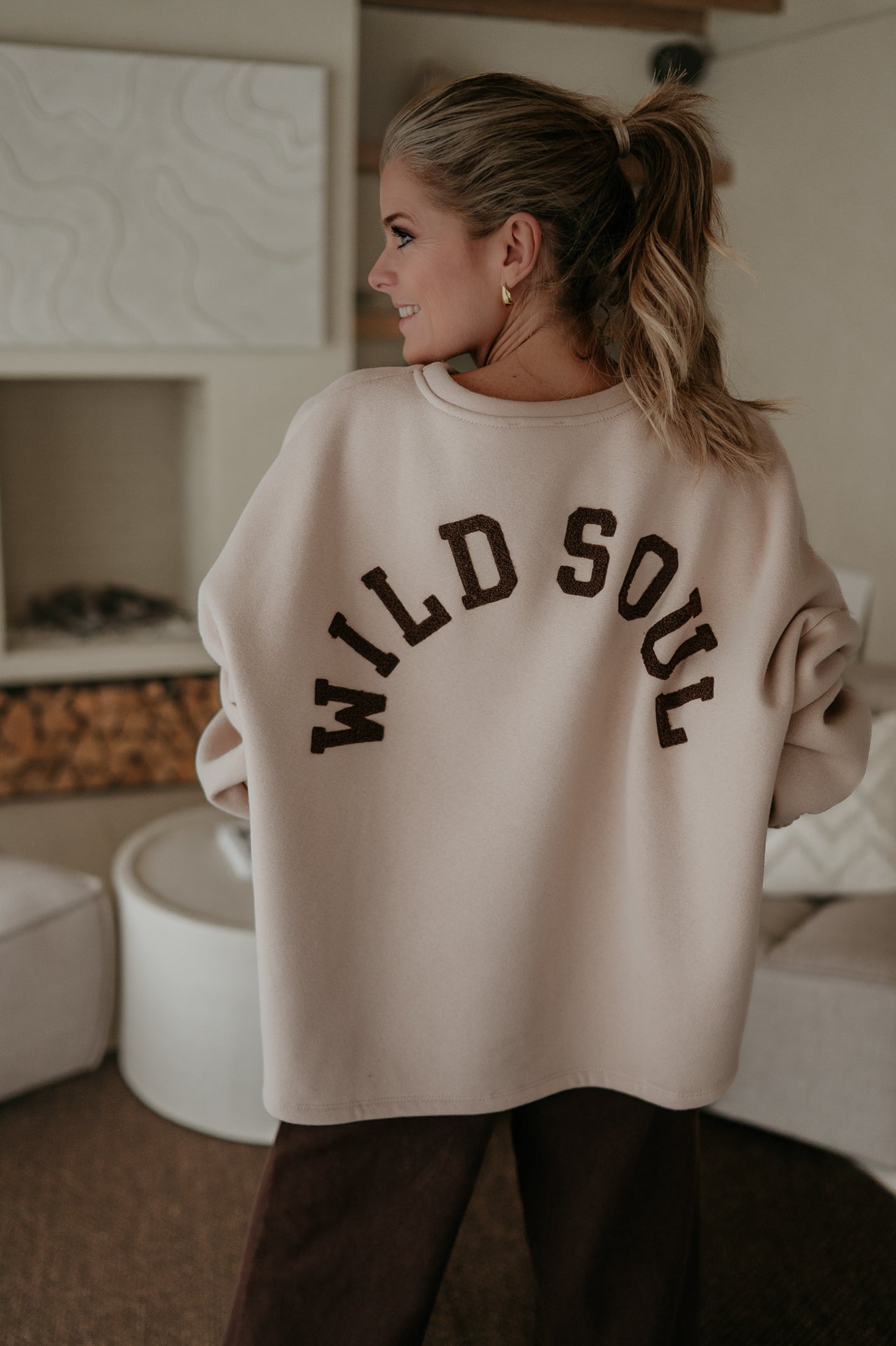 Solido sweater 'WILD SOUL' I Beige - Wild Souls by JV® - 