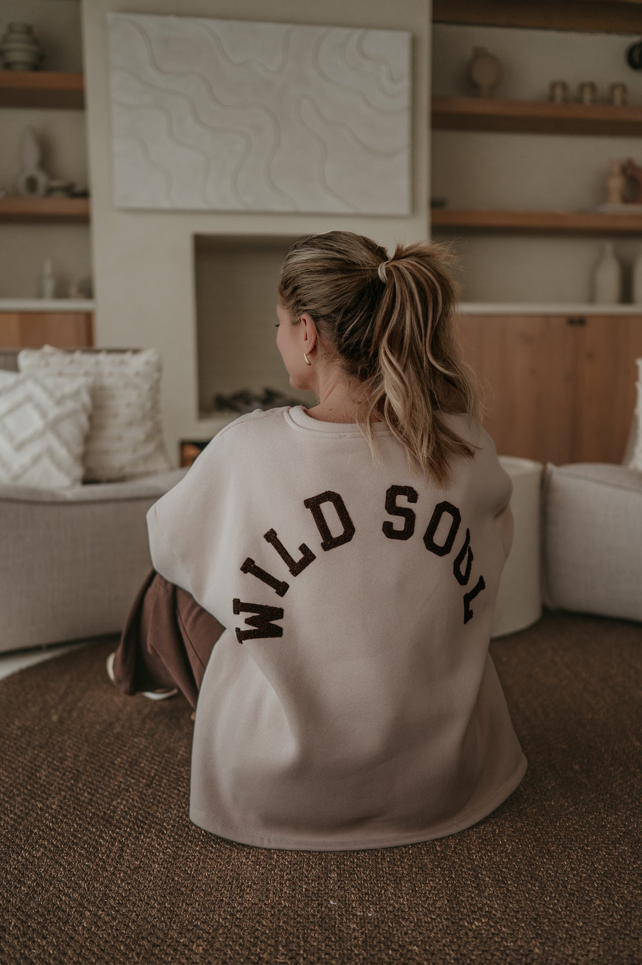 Solido sweater 'WILD SOUL' I Beige - Wild Souls by JV® - 