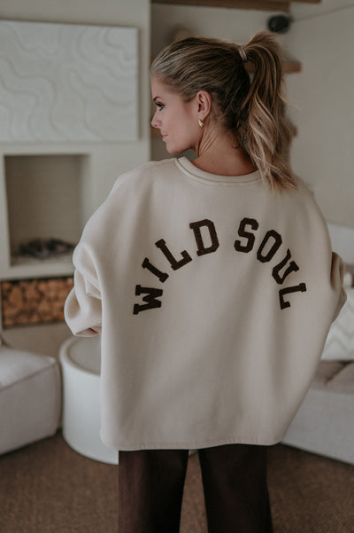 Solido sweater 'WILD SOUL' I Beige - Wild Souls by JV® - 