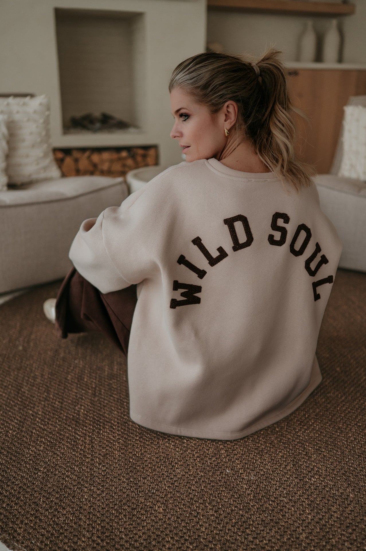 Solido sweater 'WILD SOUL' I Beige - Wild Souls by JV® - 