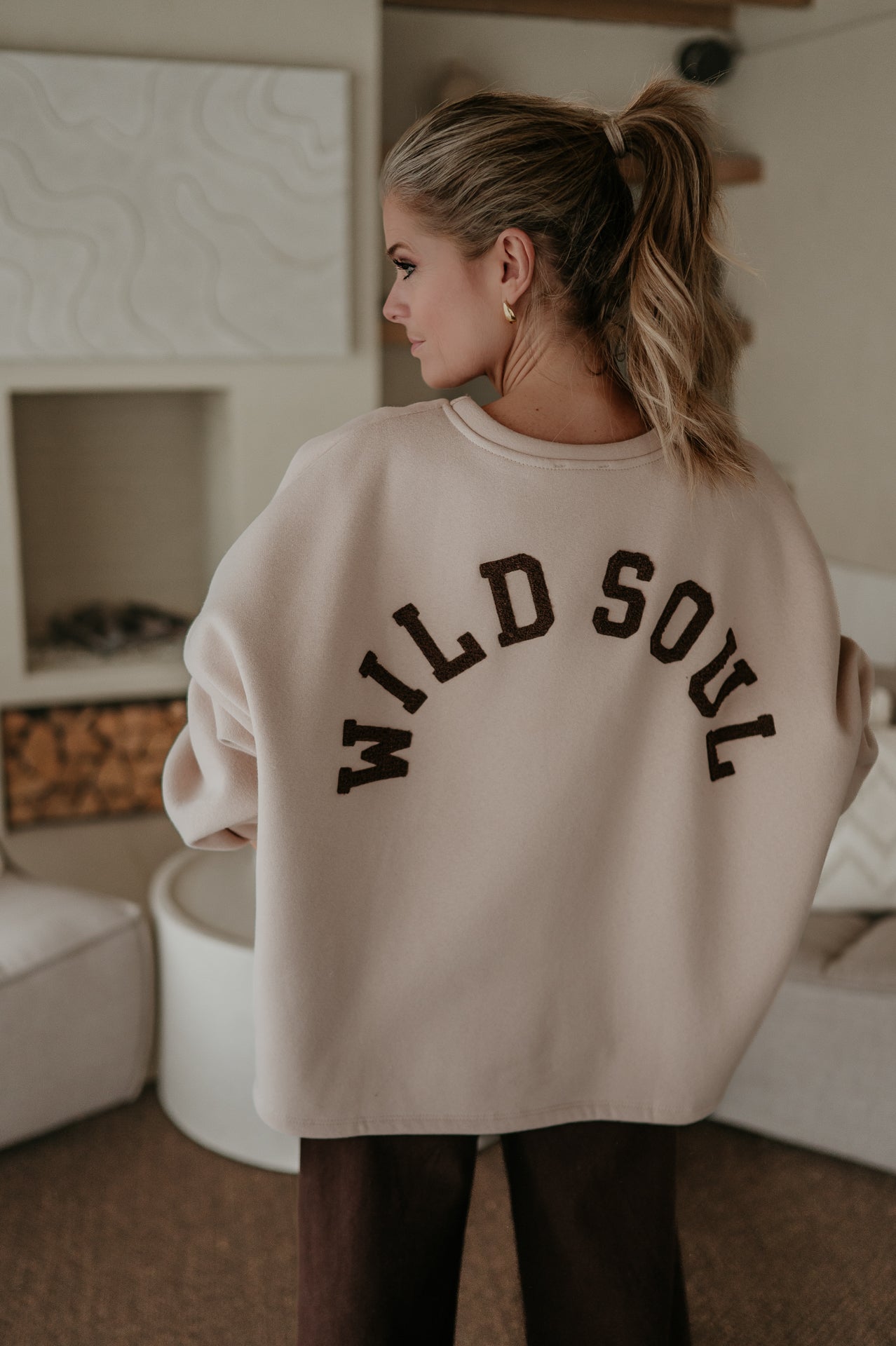 Solido sweater 'WILD SOUL' I Beige - Wild Souls by JV® - 