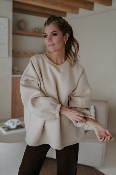 Solido sweater 'WILD SOUL' I Beige - Wild Souls by JV® - 