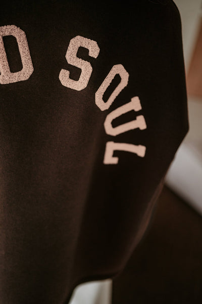 Solido sweater 'WILD SOUL' I Chocolate Brown - Wild Souls by JV® - 