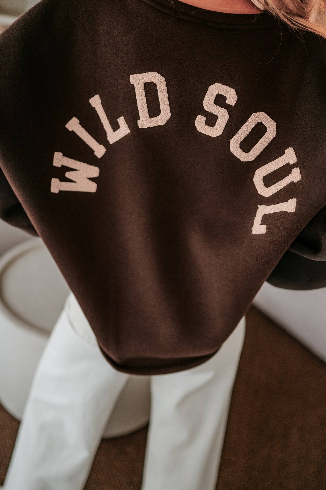 Solido sweater 'WILD SOUL' I Chocolate Brown - Wild Souls by JV® - 