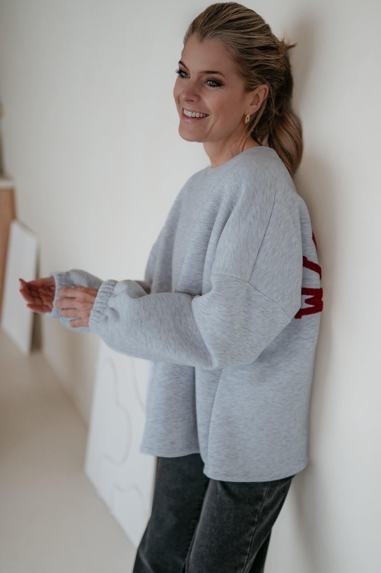 Solido sweater 'WILD SOUL' I Grey - Wild Souls by JV® - 