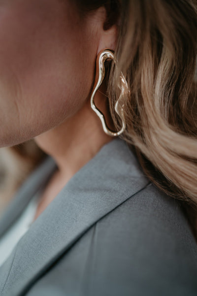 Solima earrings I Gold - Wild Souls by JV® - Earrings