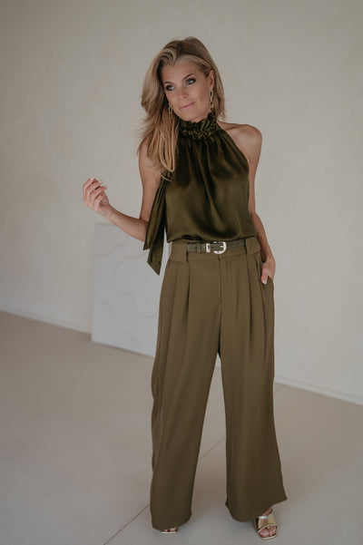 Sopra top I Khaki - Wild Souls by JV® - Tops
