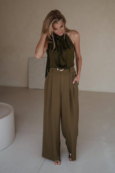 Sopra top I Khaki - Wild Souls by JV® - Tops