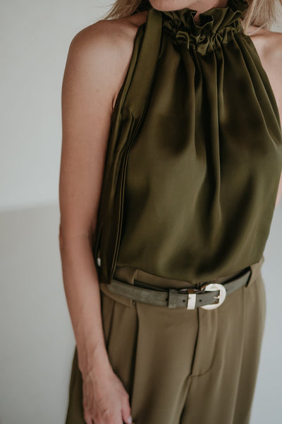 Sopra top I Khaki - Wild Souls by JV® - Tops