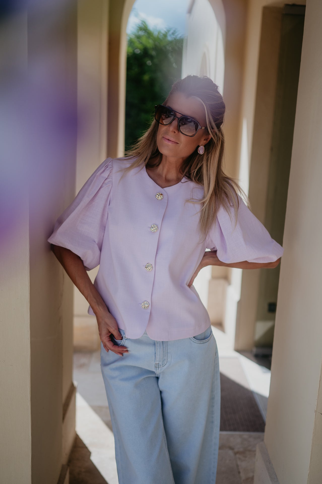 Spegni blouse I Lila - Wild Souls by JV® - Blouses