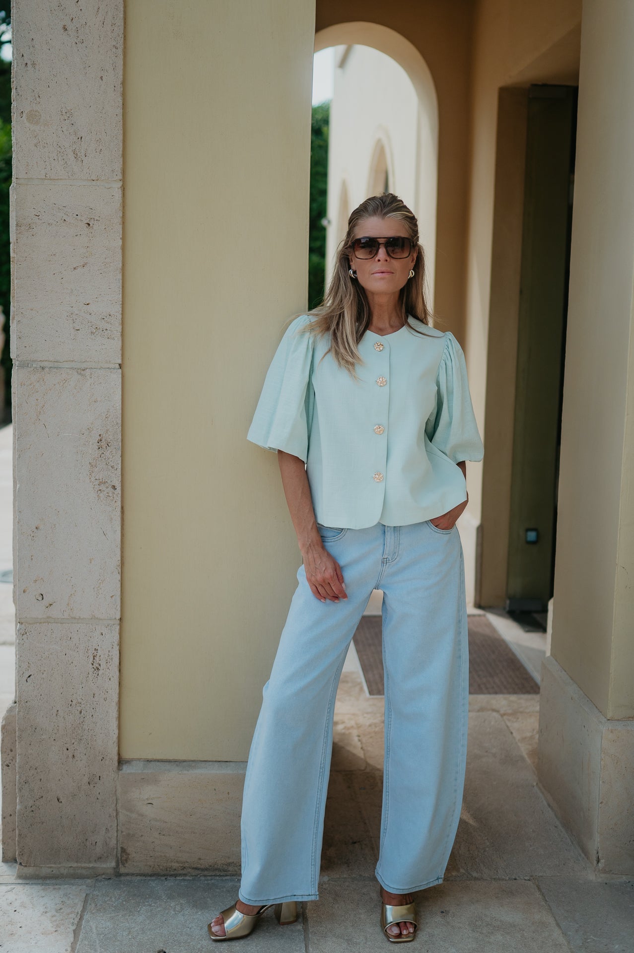 Spegni blouse I Sage - Wild Souls by JV® - Blouses