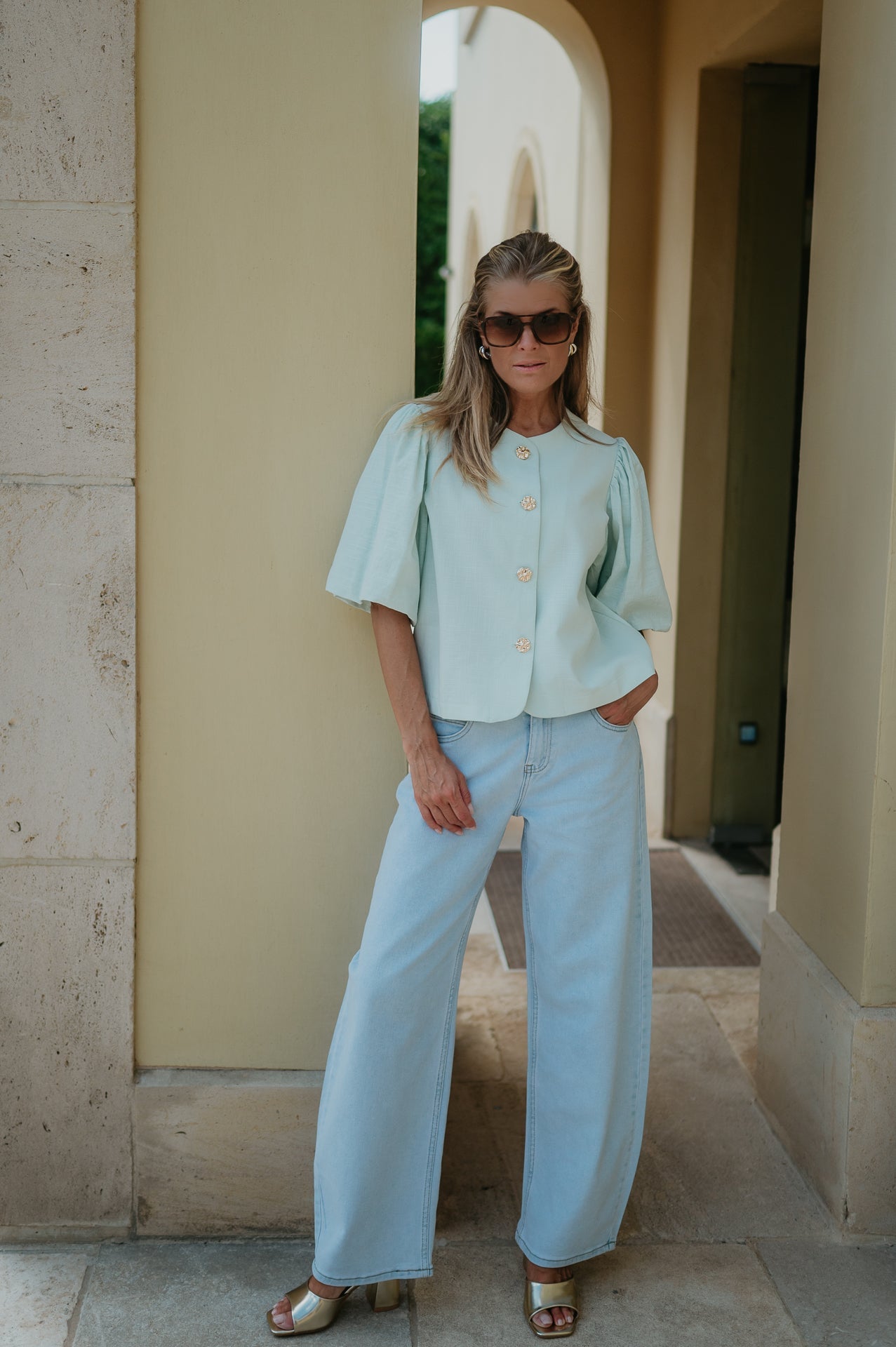 Spegni blouse I Sage - Wild Souls by JV® - Blouses