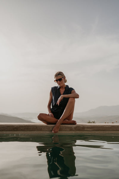 Spoglio playsuit I Blue - Wild Souls by JV® - Playsuits