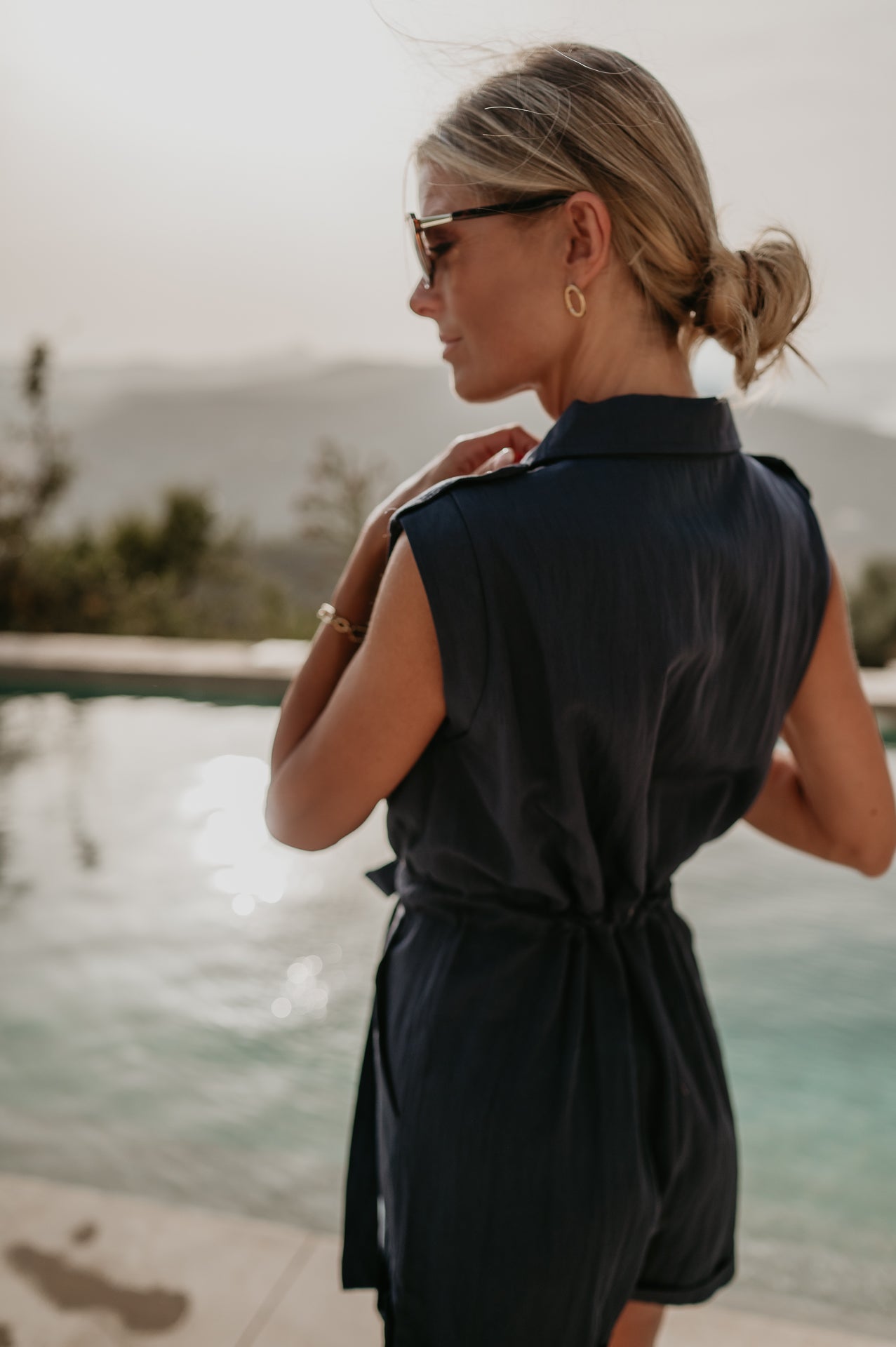 Spoglio playsuit I Blue - Wild Souls by JV® - Playsuits