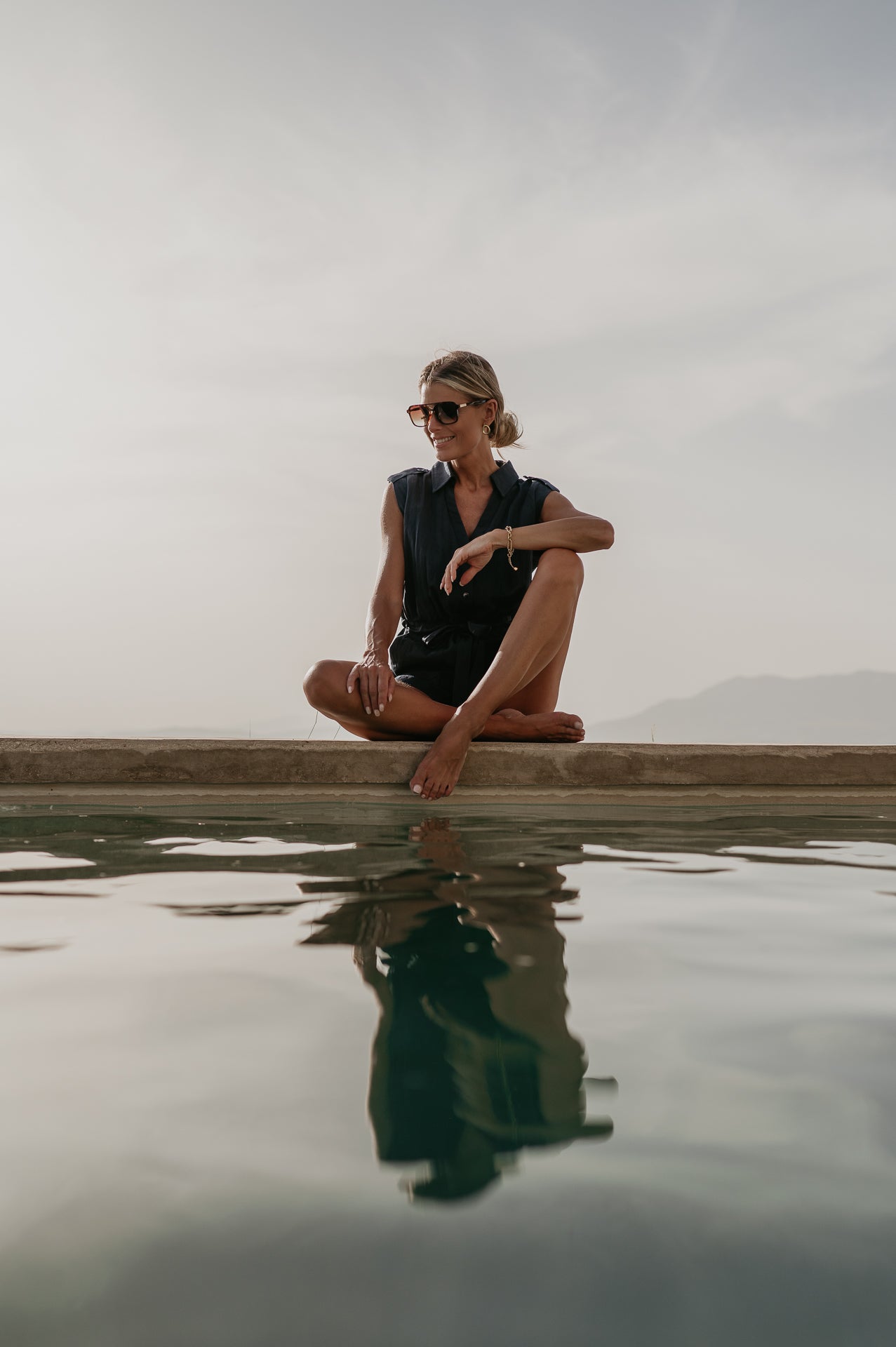Spoglio playsuit I Blue - Wild Souls by JV® - Playsuits
