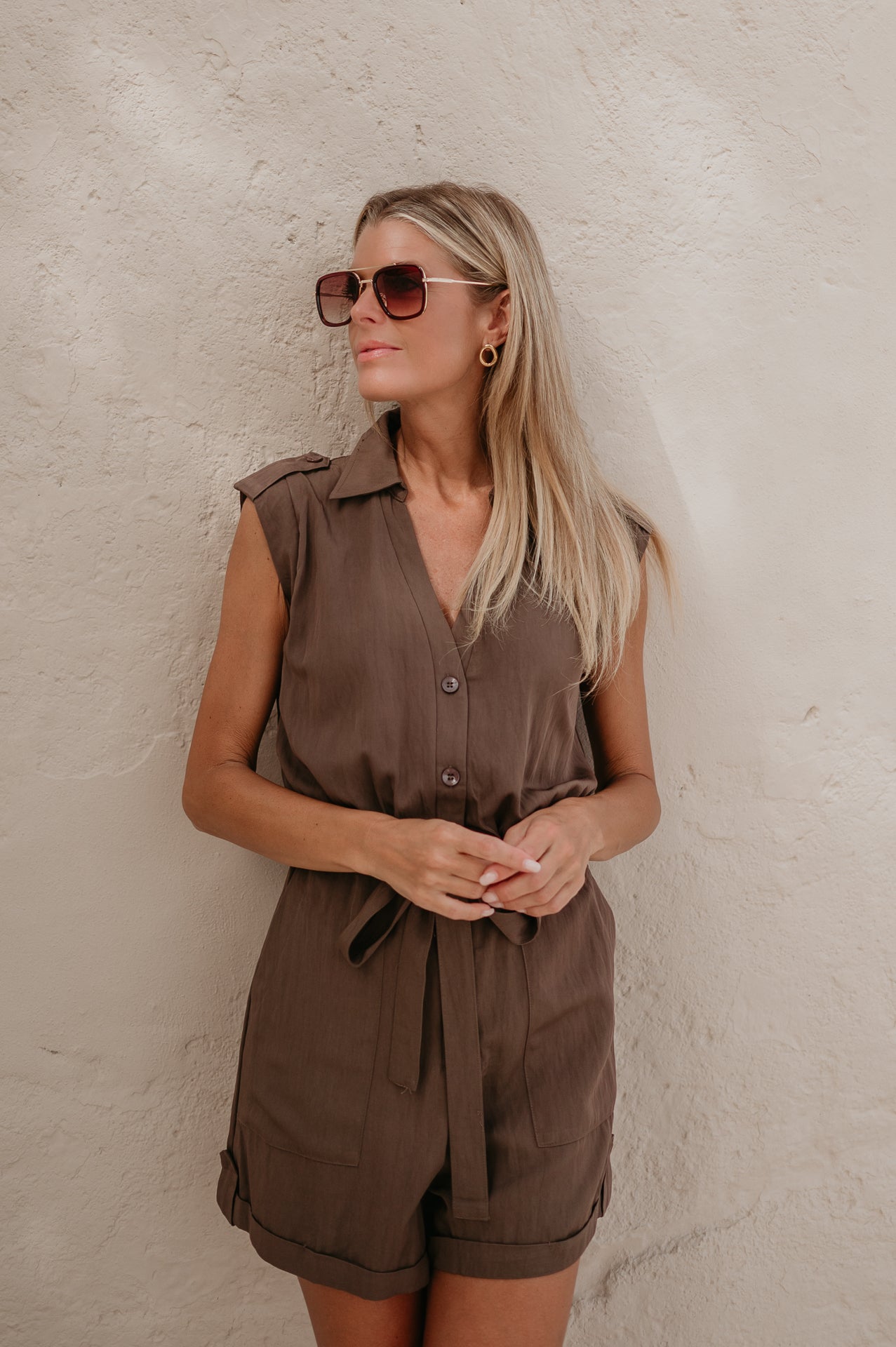 Spoglio playsuit I Chocolate - Wild Souls by JV® - Playsuits