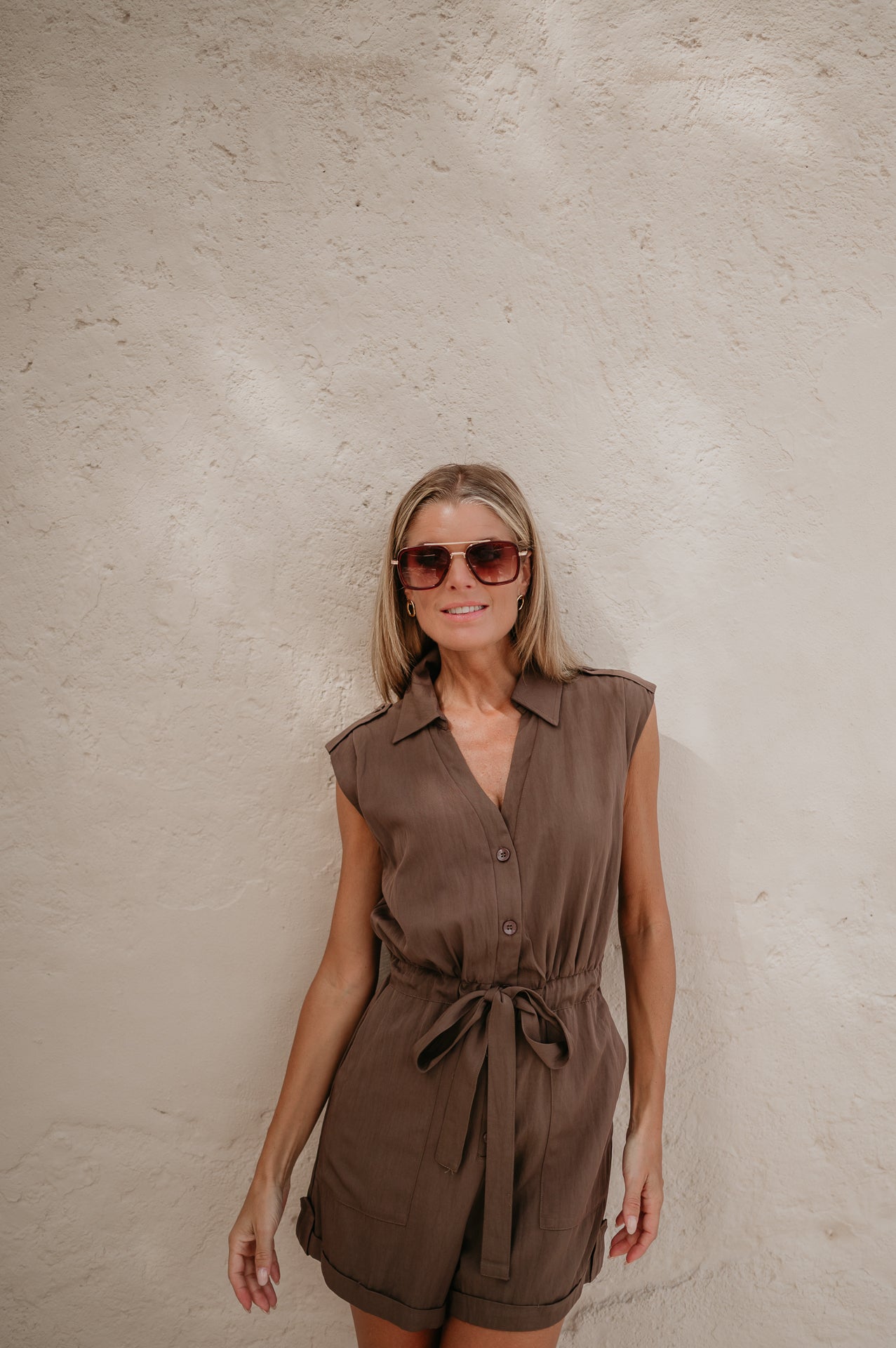 Spoglio playsuit I Chocolate - Wild Souls by JV® - Playsuits