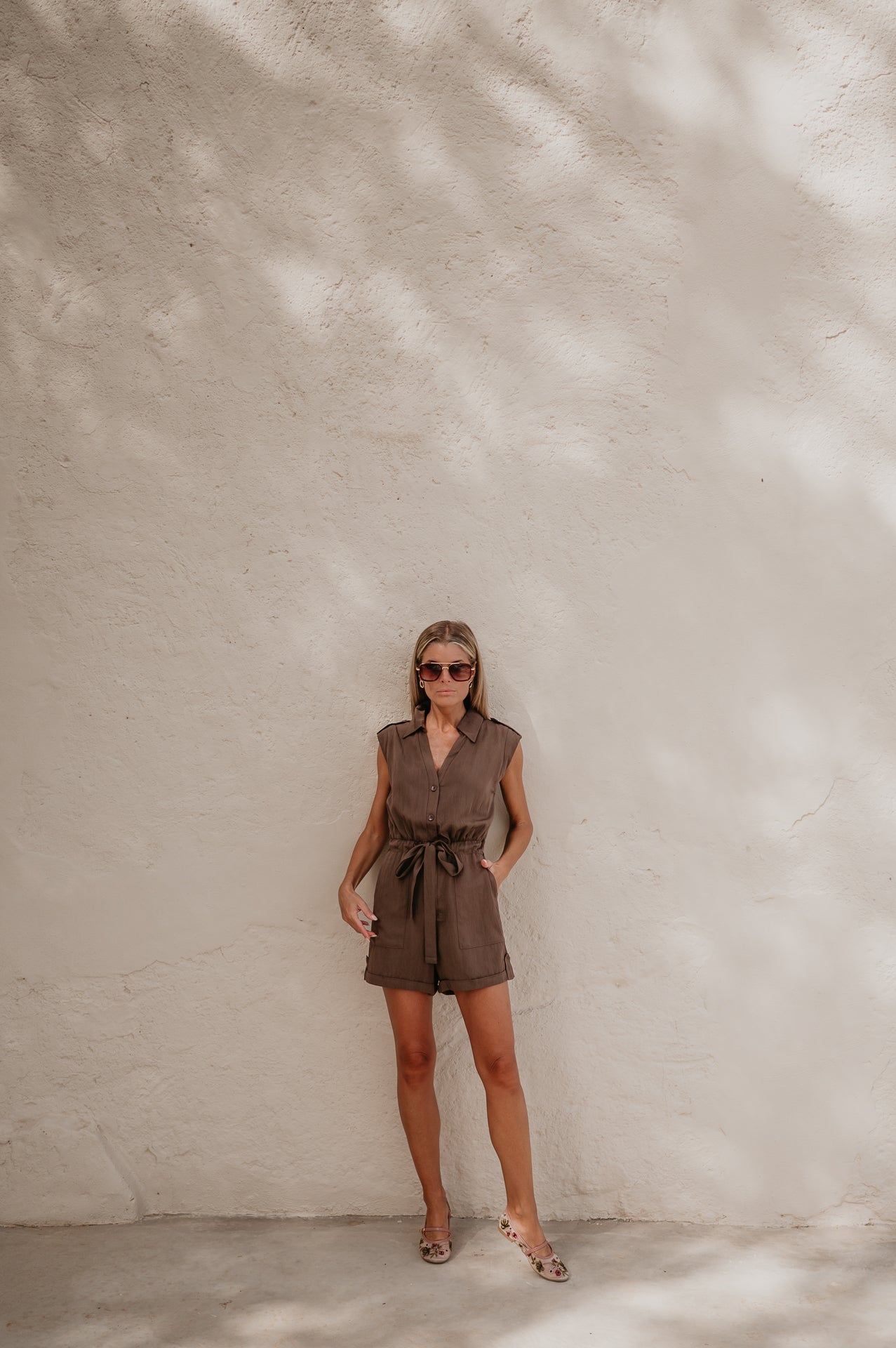 Spoglio playsuit I Chocolate - Wild Souls by JV® - Playsuits