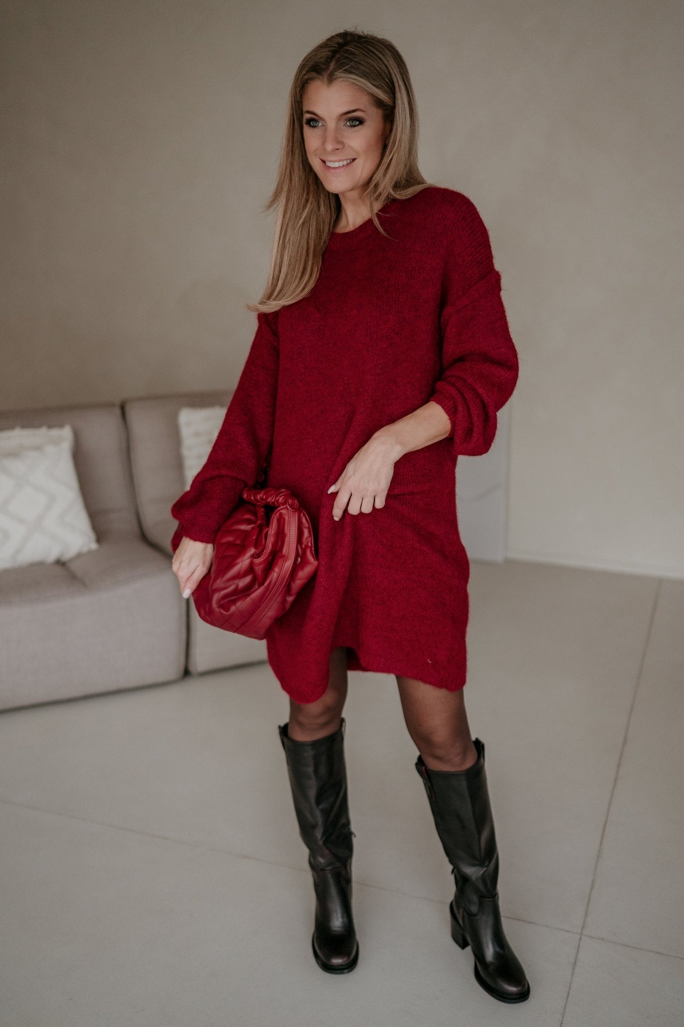 Stesse dress I Bordeaux - Wild Souls by JV® - Dresses