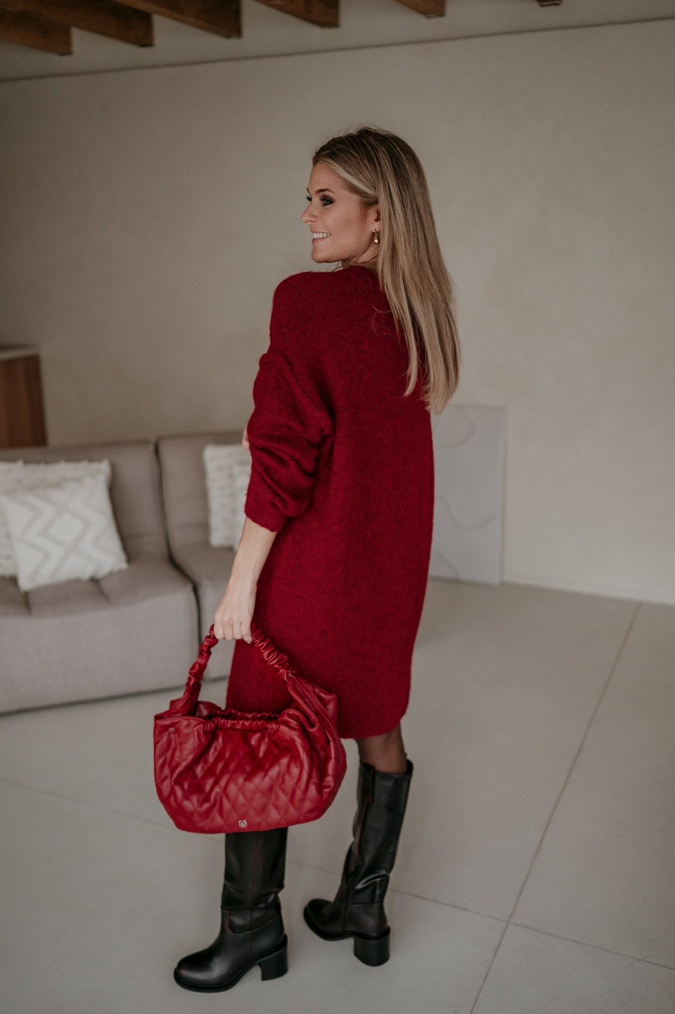 Stesse dress I Bordeaux - Wild Souls by JV® - Dresses