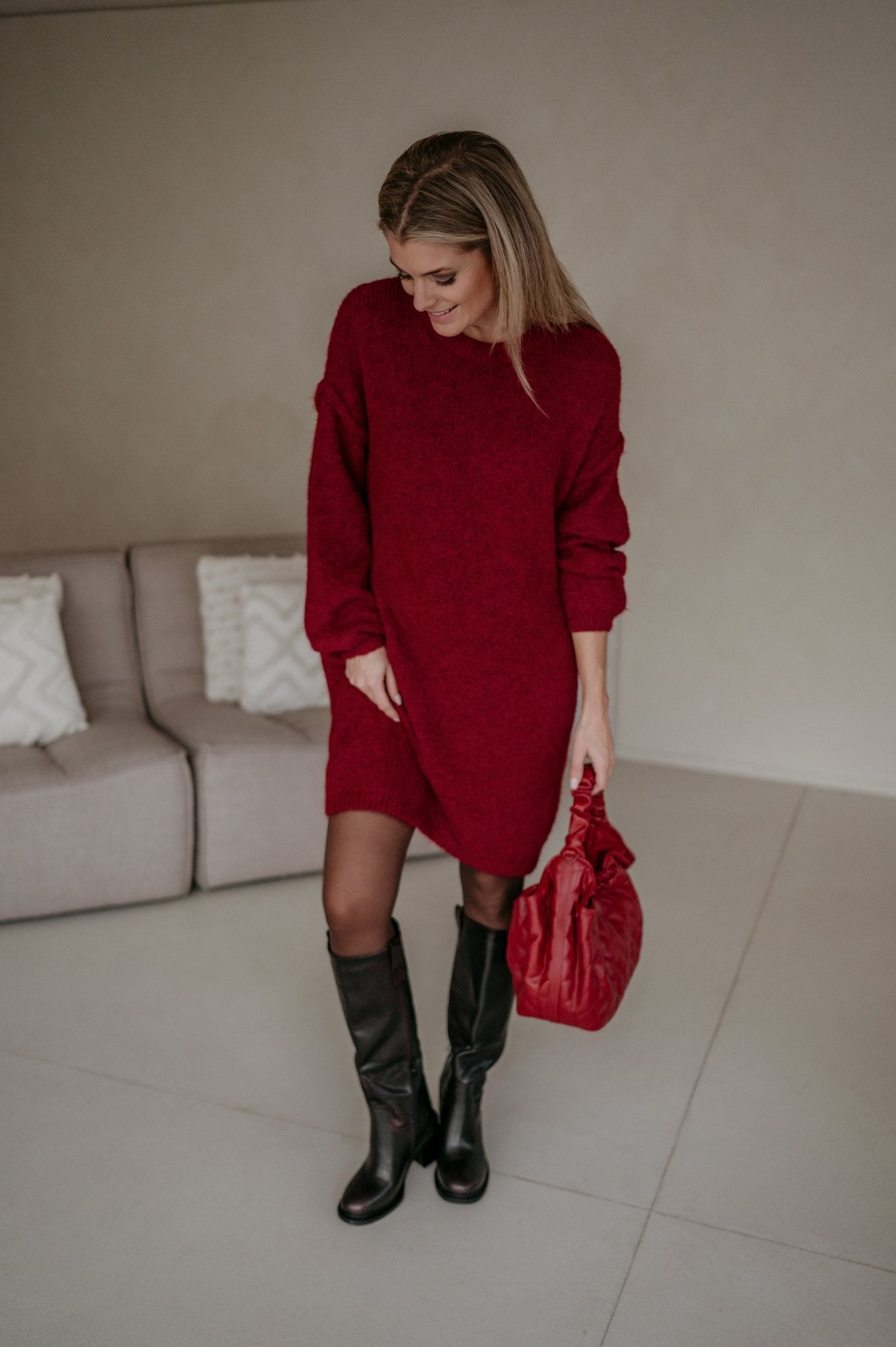 Stesse dress I Bordeaux - Wild Souls by JV® - Dresses