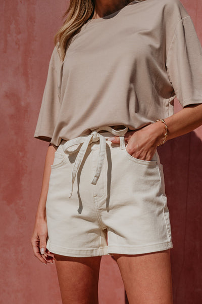 Stilla short I Beige - Wild Souls by JV® - Shorts