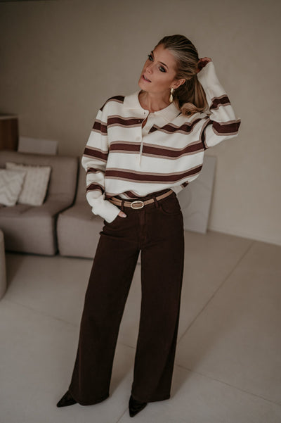 Stindo polo I Ecru - Wild Souls by JV® - Polos