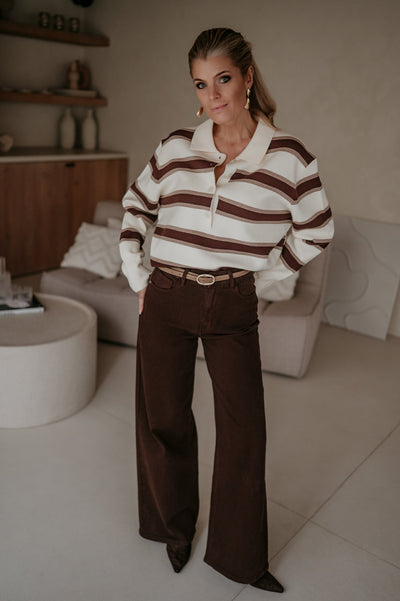 Stindo polo I Ecru - Wild Souls by JV® - Polos