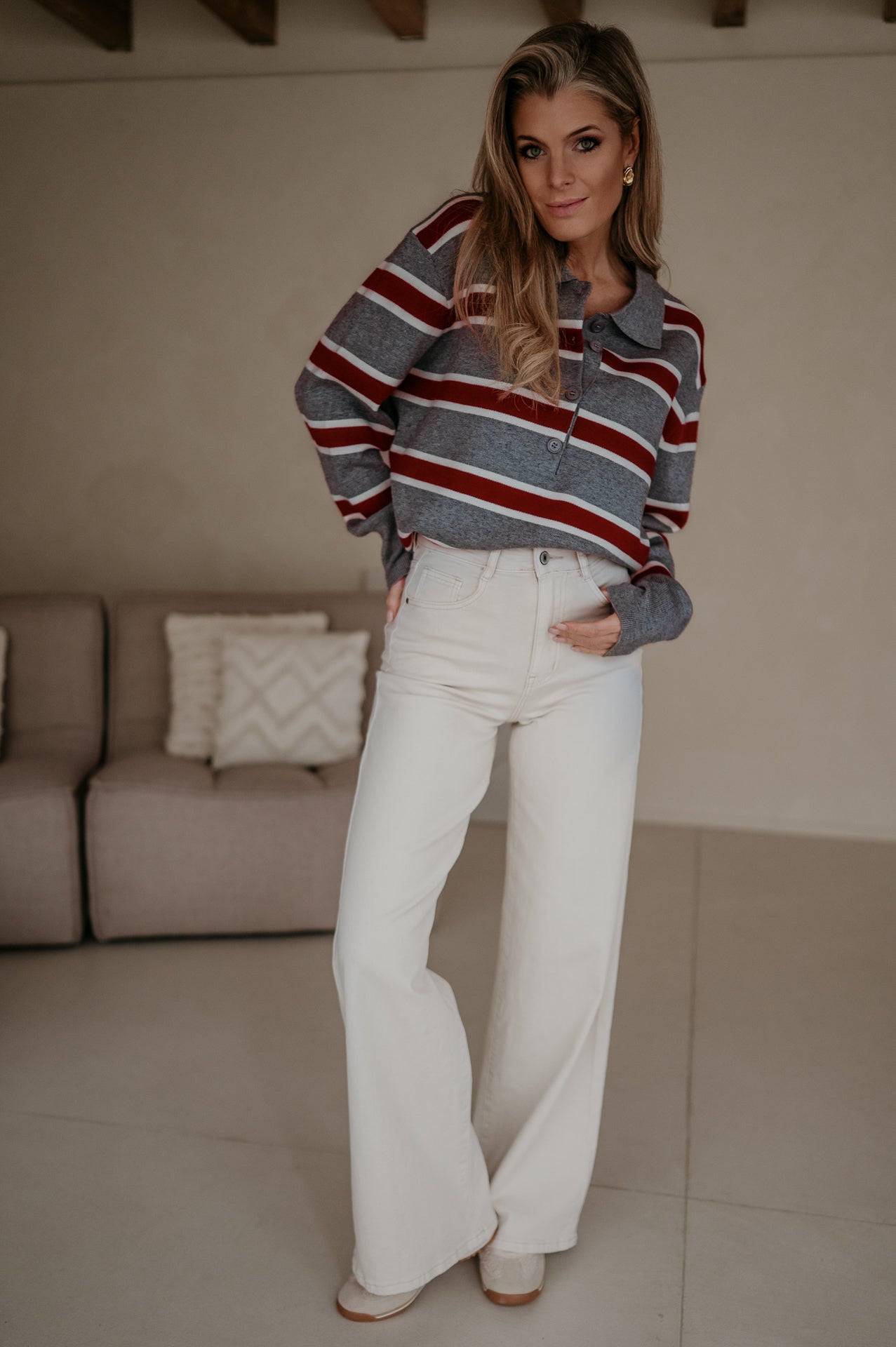 Stindo polo I Grey - Wild Souls by JV® - Polos