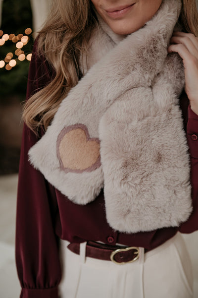 Stivuli scarf I Beige - Wild Souls by JV® - Scarfs