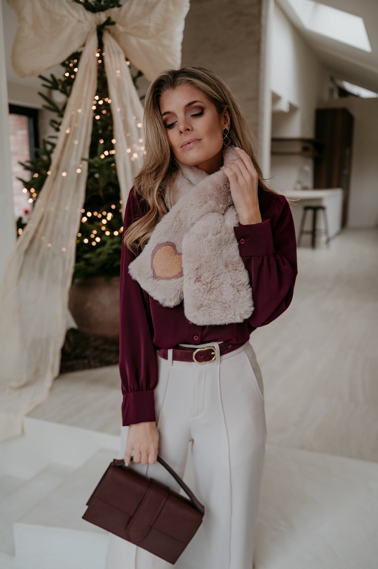 Stivuli scarf I Beige - Wild Souls by JV® - Scarfs