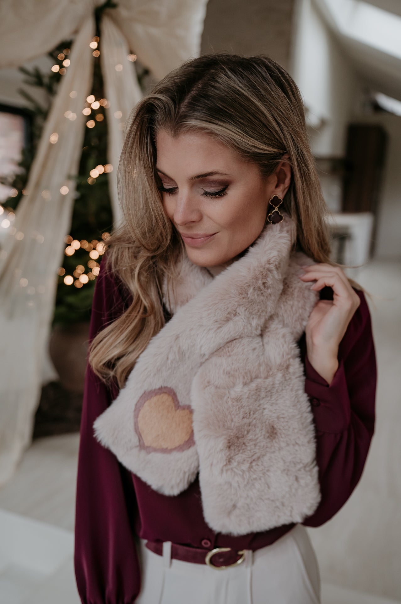 Stivuli scarf I Beige - Wild Souls by JV® - Scarfs