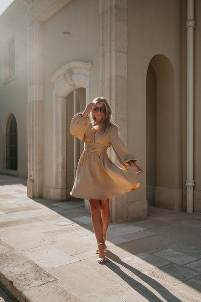 Stonato dress I Gold - Wild Souls by JV® - Dresses