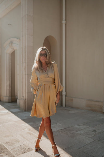 Stonato dress I Gold - Wild Souls by JV® - Dresses
