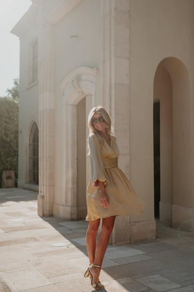 Stonato dress I Gold - Wild Souls by JV® - Dresses