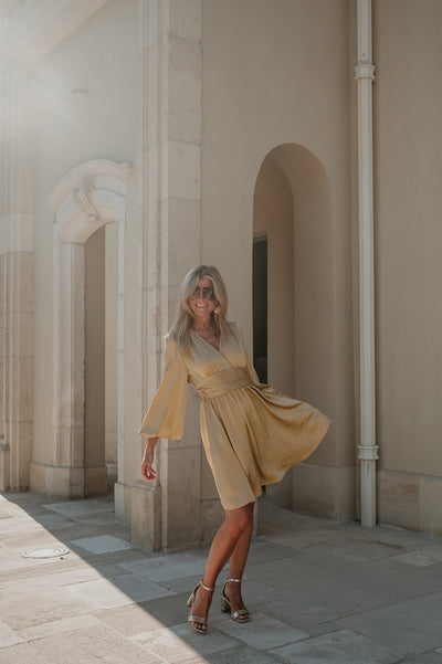 Stonato dress I Gold - Wild Souls by JV® - Dresses
