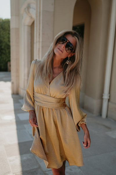 Stonato dress I Gold - Wild Souls by JV® - Dresses
