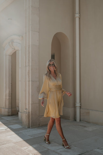 Stonato dress I Gold - Wild Souls by JV® - Dresses