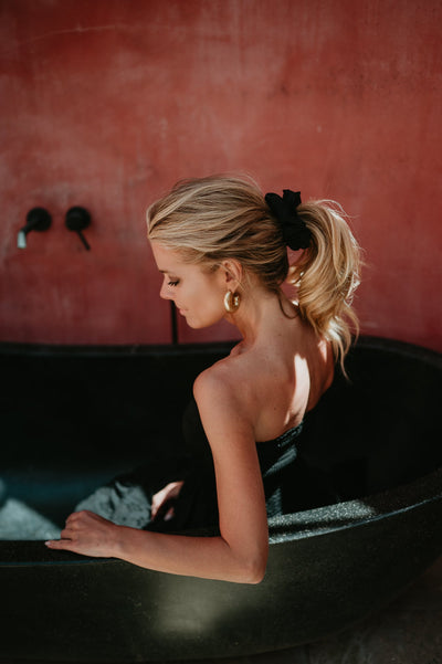 Strazio scrunchie I Black - Wild Souls by JV® - Scrunchies