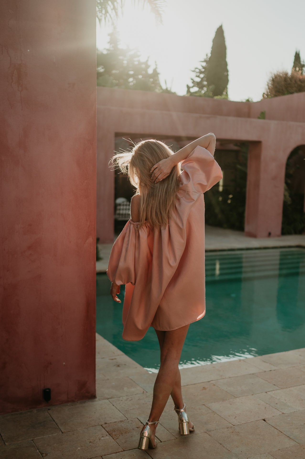Strillo dress I Old Rose - Wild Souls by JV® - Dresses