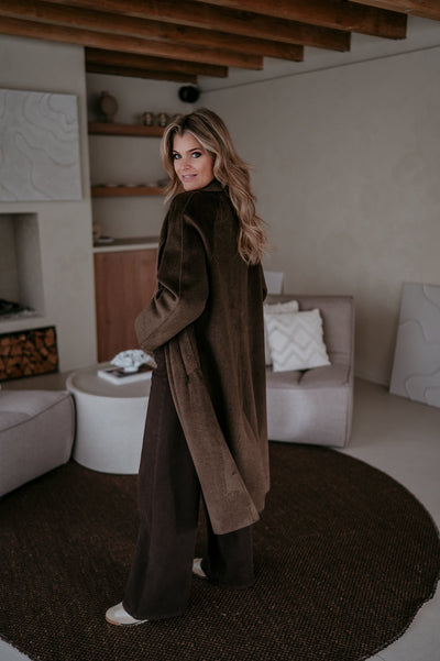 Strode coat I Chocolate Brown - Wild Souls by JV® - Coats