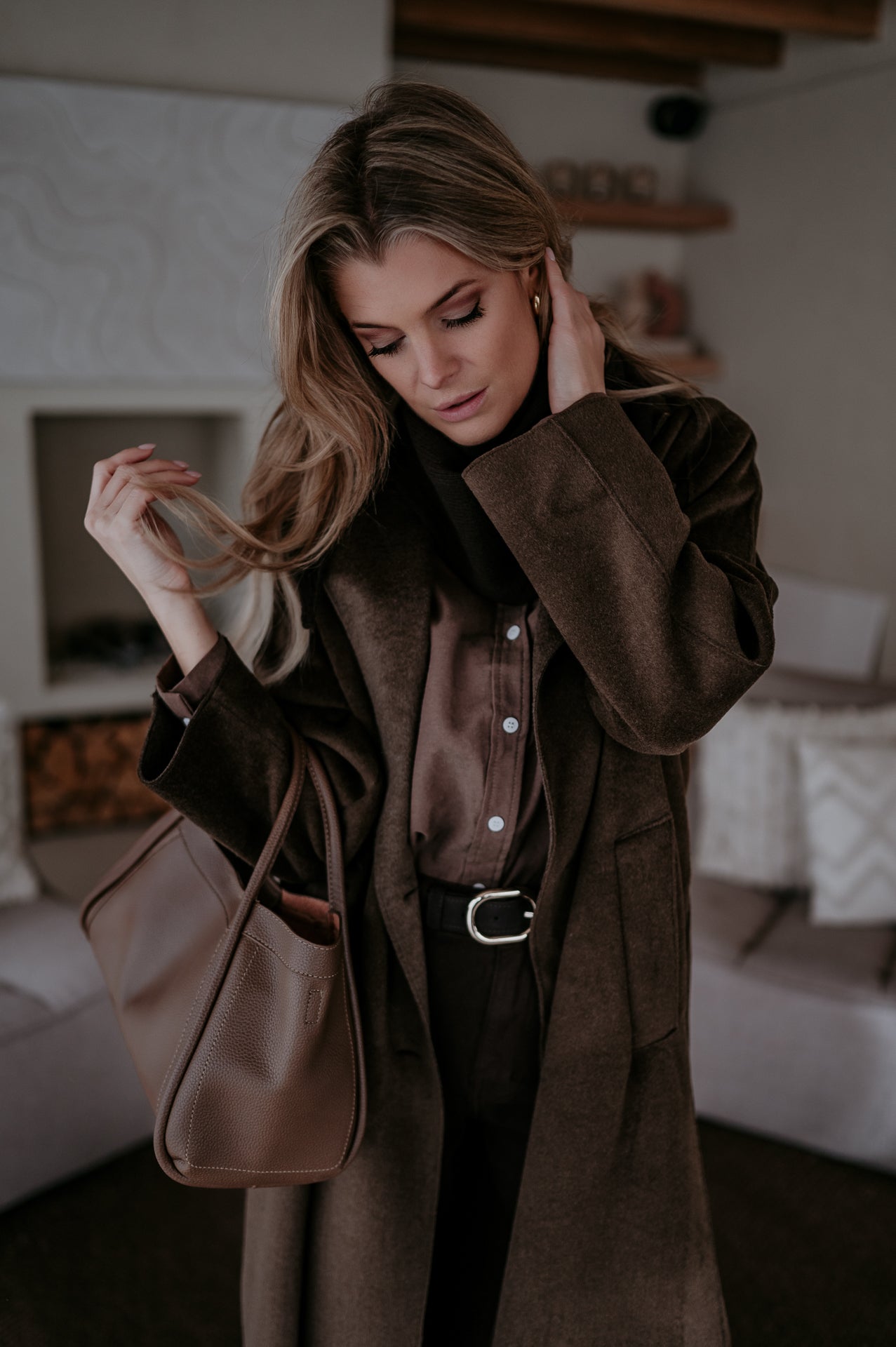 Strode coat I Chocolate Brown - Wild Souls by JV® - Coats