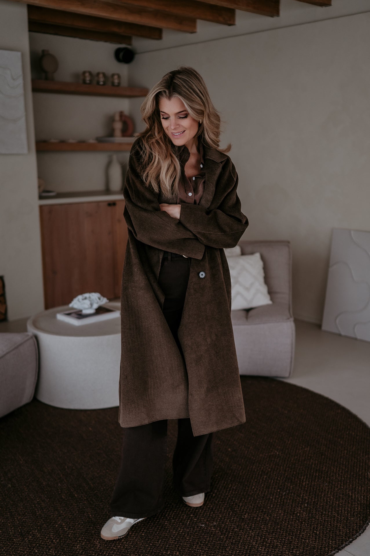 Strode coat I Chocolate Brown - Wild Souls by JV® - Coats