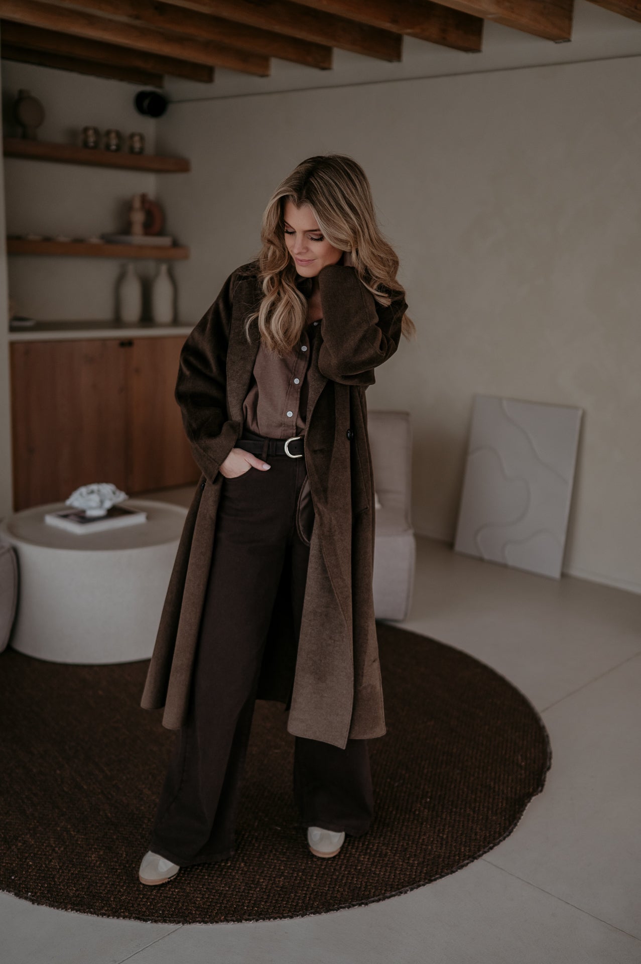 Strode coat I Chocolate Brown - Wild Souls by JV® - Coats