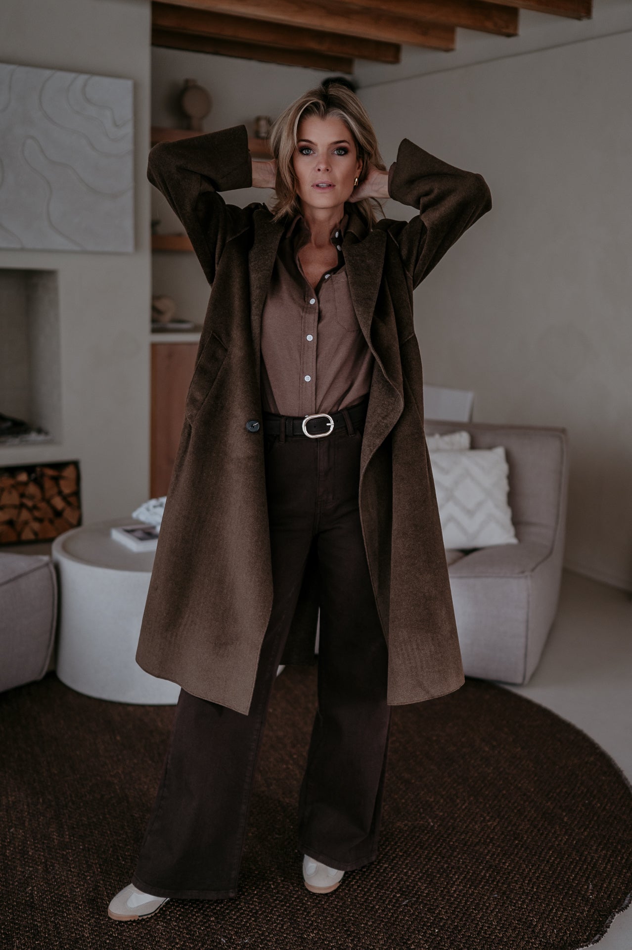 Strode coat I Chocolate Brown - Wild Souls by JV® - Coats