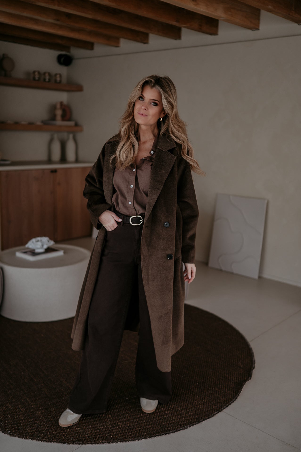 Strode coat I Chocolate Brown - Wild Souls by JV® - Coats
