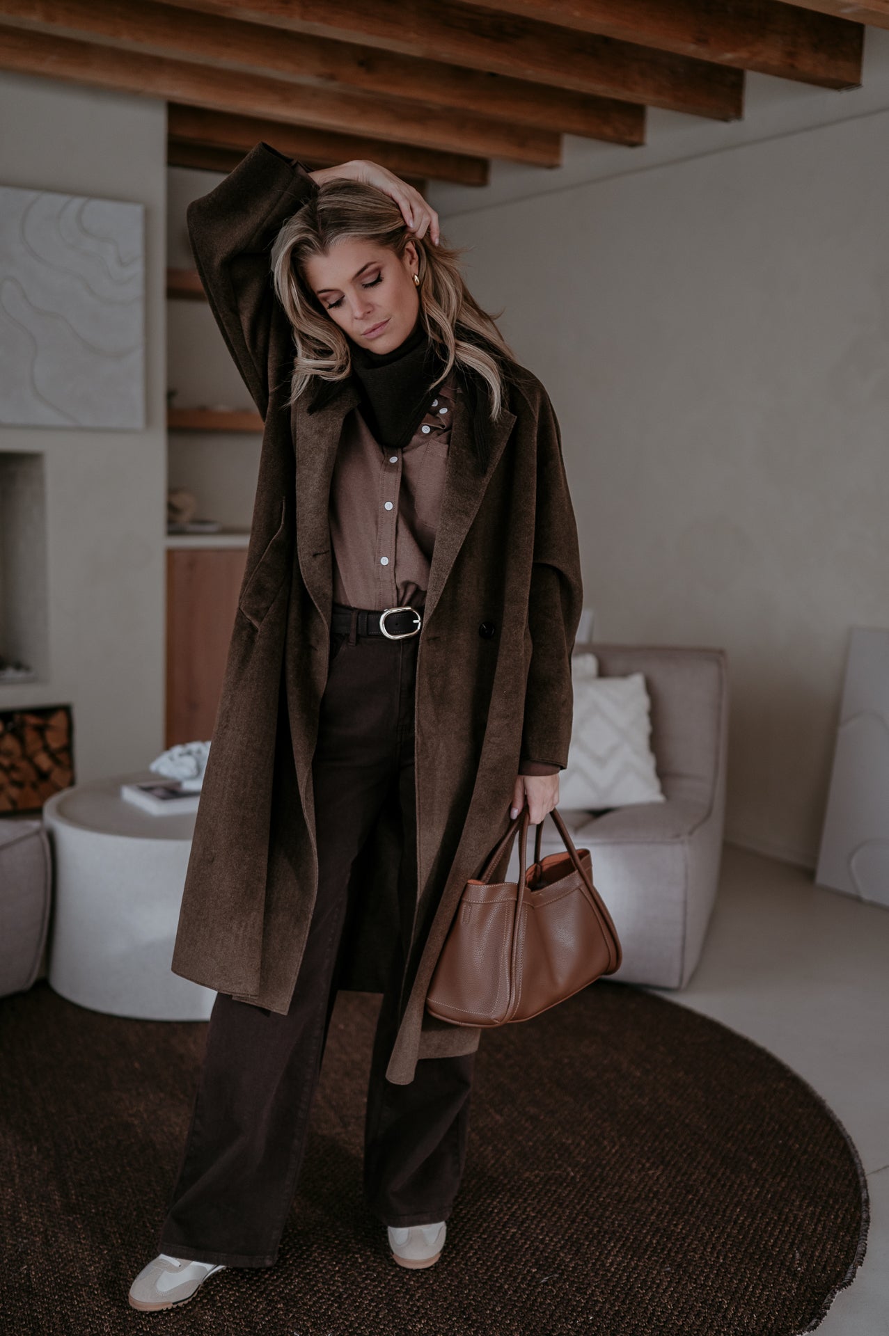 Strode coat I Chocolate Brown - Wild Souls by JV® - Coats