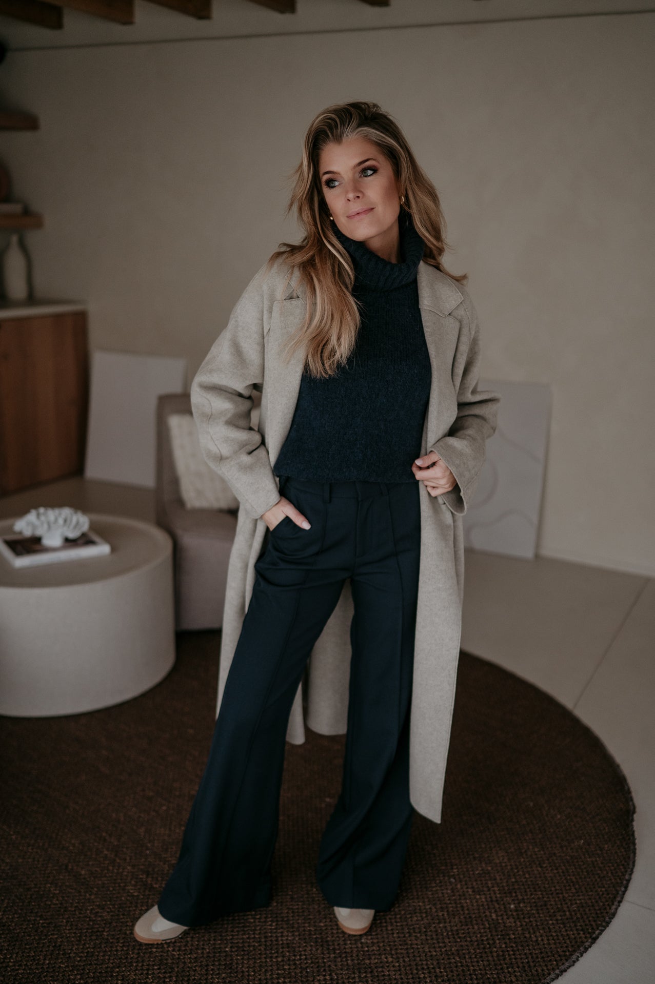 Strode coat I Taupe - Wild Souls by JV® - Coats