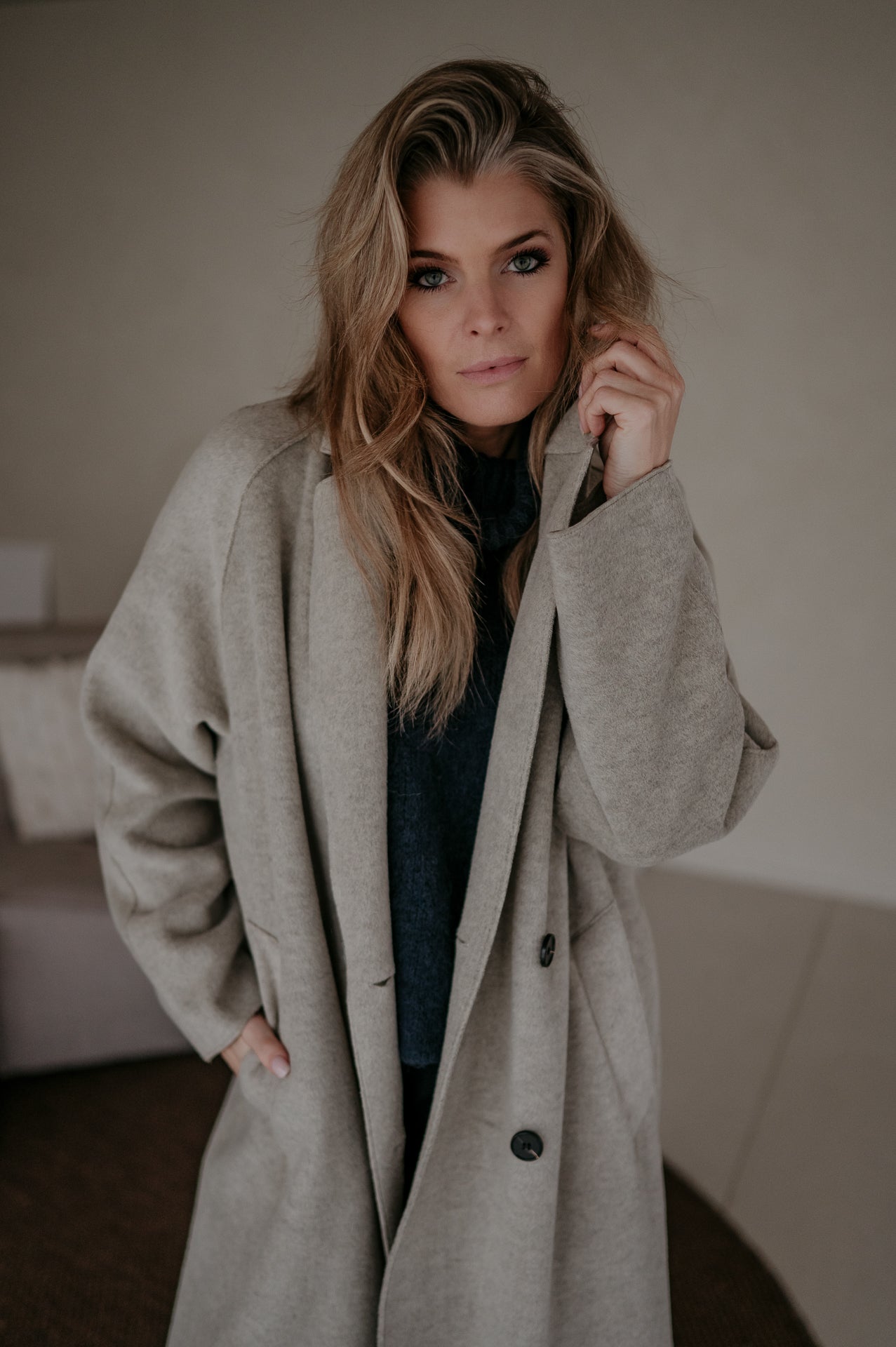 Strode coat I Taupe - Wild Souls by JV® - Coats