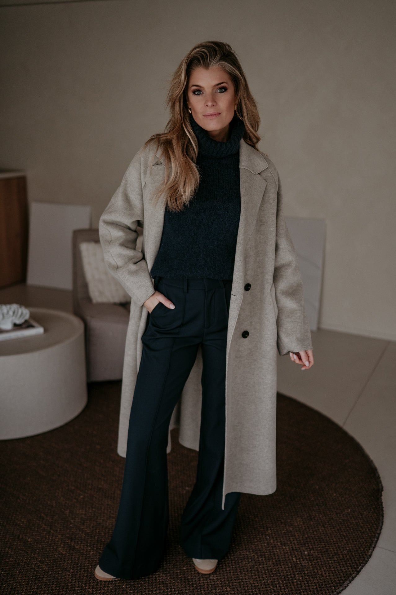 Strode coat I Taupe - Wild Souls by JV® - Coats